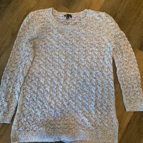 Talbots cotton snd linen sweater. Worn once - Picture 1 of 6